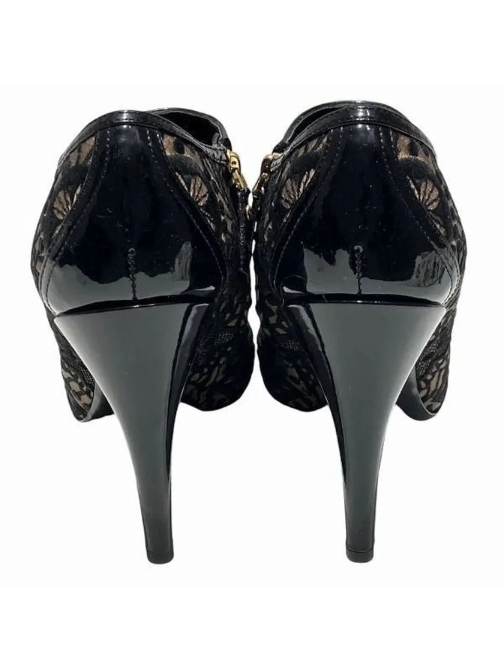 Louis Vuitton Satin Studded Booties High Heels Branded Accessories Pumps - Picture 8 of 9